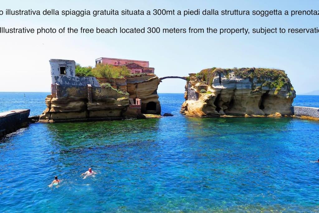 Вілла Gaiola Sea House Posillipo Неаполь Екстер'єр фото